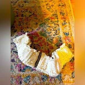 Handmade Crochet Waist Belt - Large